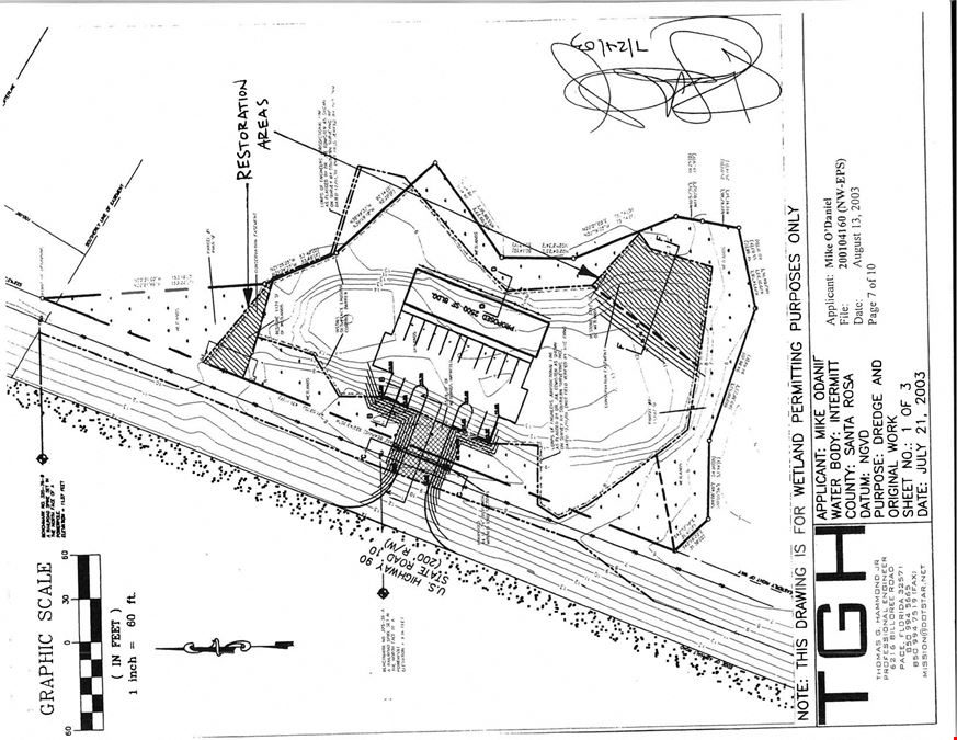 High-Visibility +/- 2.03 AC Development Opportunity on Hwy 90