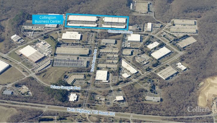 376,000 SF in Four Flex and Warehouse Buildings (warehouse suites from 4,000 SF up to 16,000 SF available)