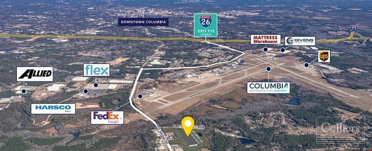 ±318,060-SF Build-to-Suit Opportunity | Columbia Airport Logistics Hub