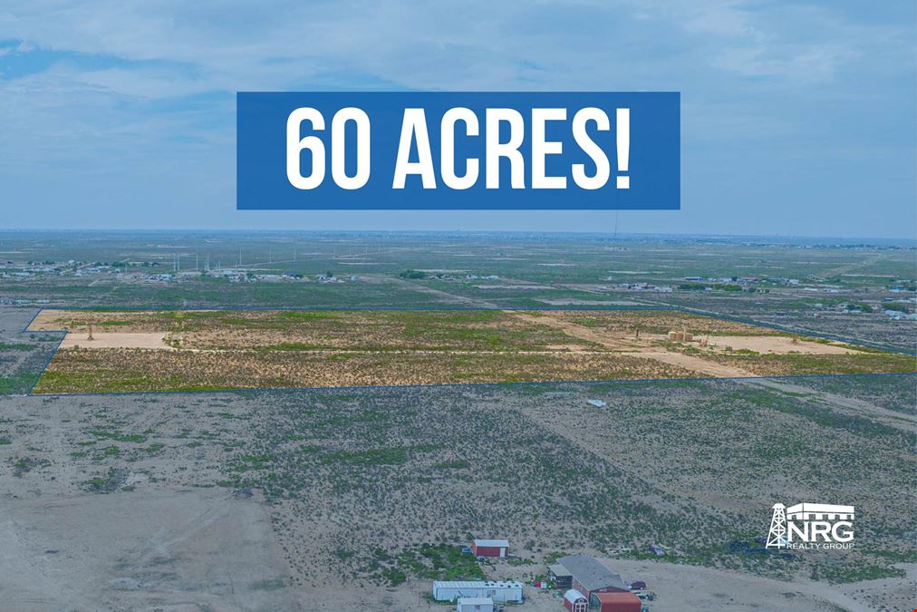 60 Acres Ready for Development in South Odessa