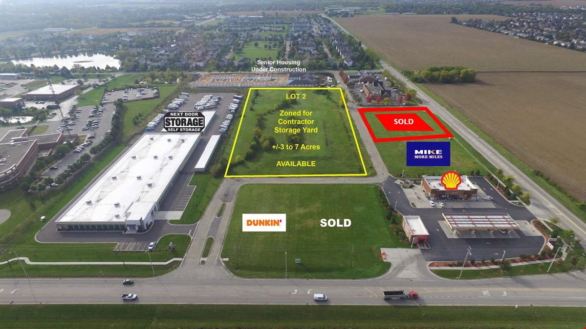 Zoned For Contractor Storage Yard + Retail Drive-Thru Lots