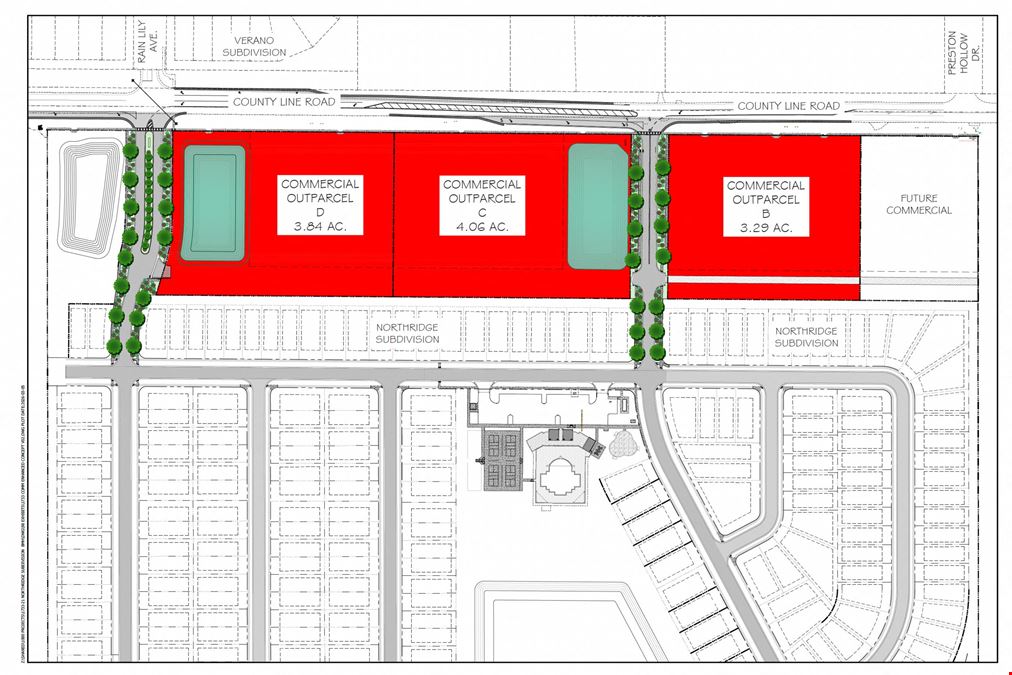 Northridge Retail Pads