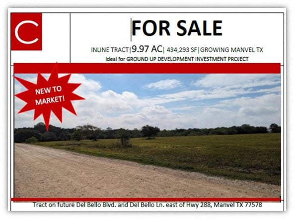 Preview of Land space for Sale at 0 Del Bello Blvd.
