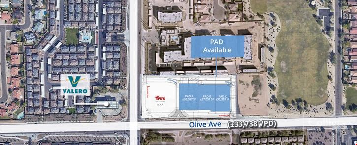 Retail Pads for Ground Lease Build-to-Suite or Sale