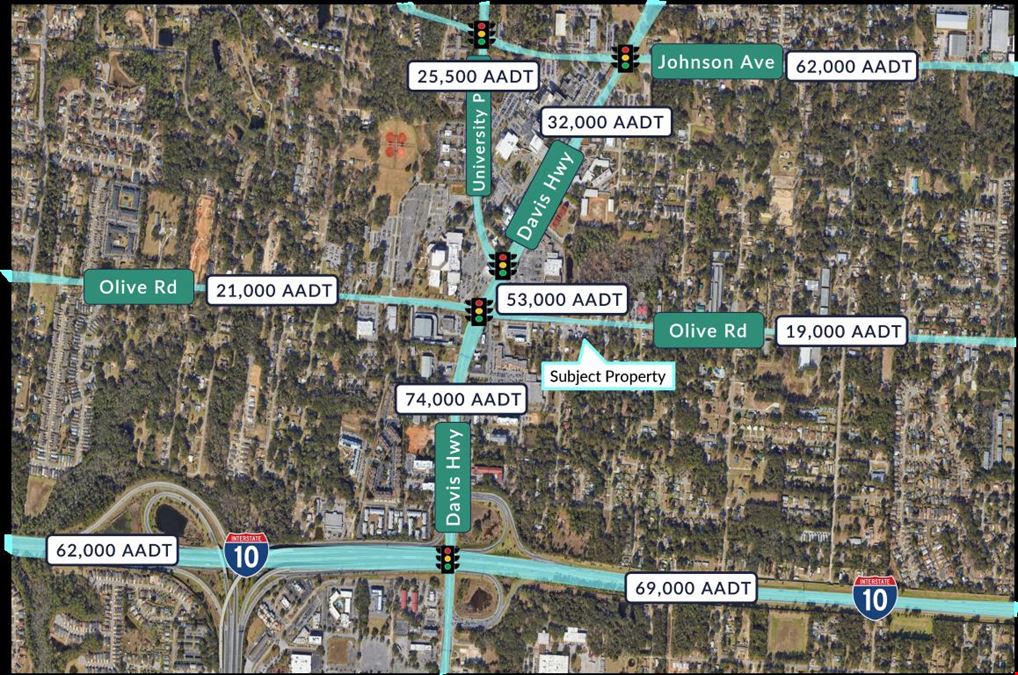 E Olive Rd. Pensacola|Retail/Office For Sale