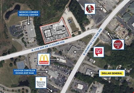 Preview of VacantLand space for Sale at N Live Oak Drive / US 17