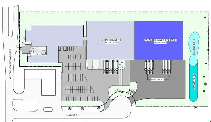 40,000 SF Proposed Building Addition