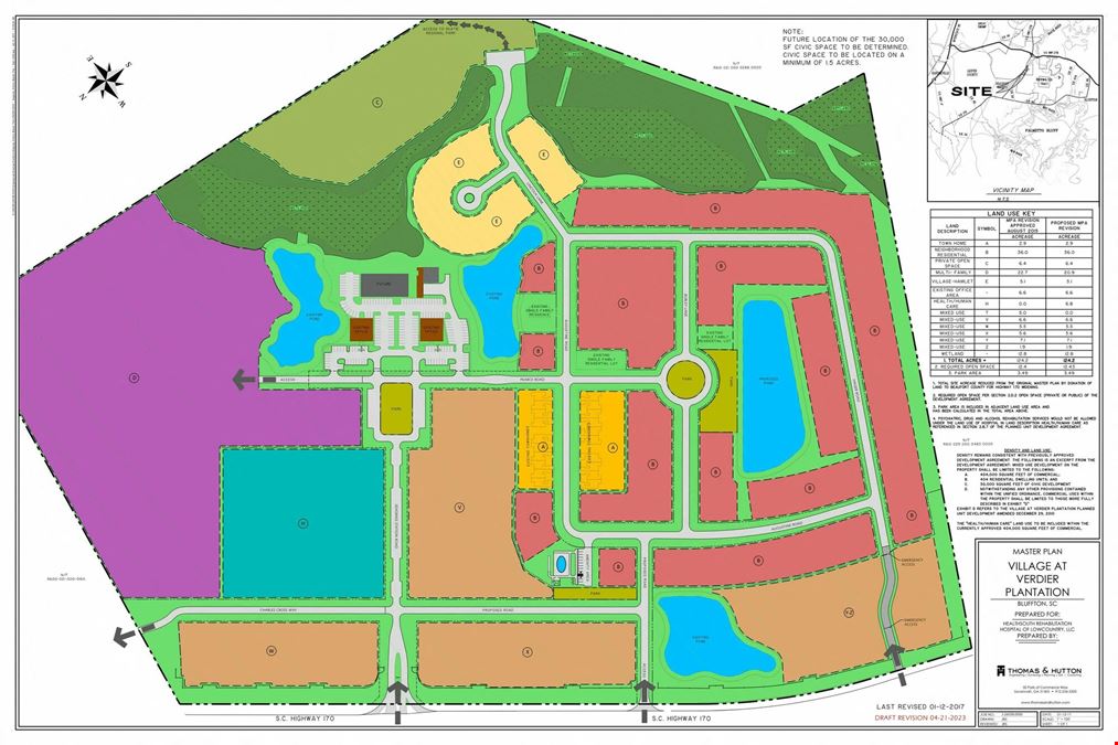 Lot in Seagrass Station Fronting Hwy 170