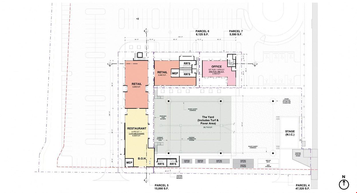Marriott Resort Hotel & Spa Retail Pads for Lease