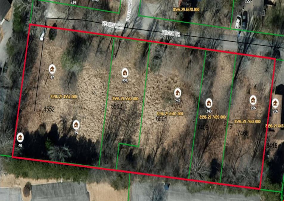 Prime Residential Development Opportunity – 5 Contiguous Parcels in Brevard, NC