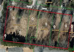 Prime Residential Development Opportunity – 5 Contiguous R-2 Zoned Parcels in Brevard, NC