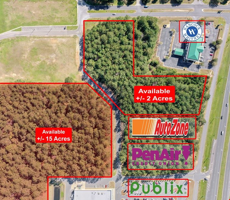 Grocery Anchored Retail Pads