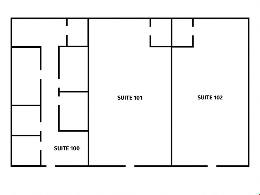 Office / Retail Suites Near Walmart and Sam’s Club