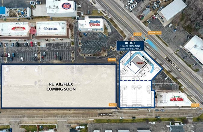 Preview of Retail space for Rent at 3110 Cleveland Boulevard