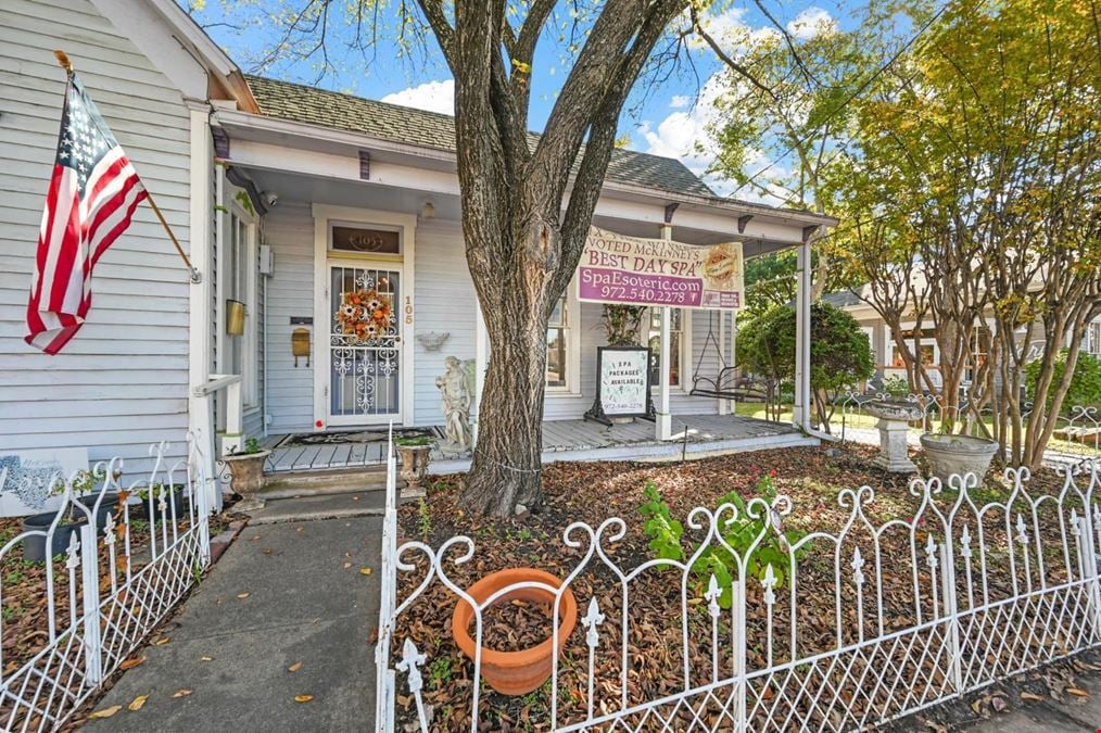 Historic Retail Building for Sale in McKinney