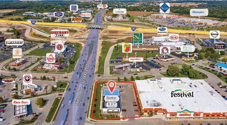 Prominent 2,800 sq. ft. QSR with Large Patio For Lease on Milton Ave