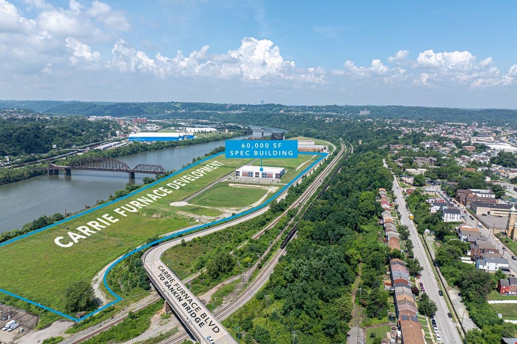 Pad Ready Sites at Carrie Furnace