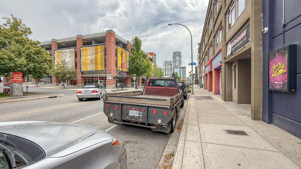 High profile commercial strata unit available in the heart of Kelowna’s Cultural District. 