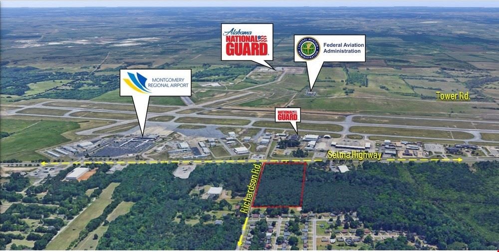 COMMERCIAL  SITE 13.4 ACRES ZONED M-1