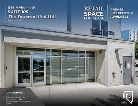 Preview of commercial space at 1385 N Virginia St Suite 105