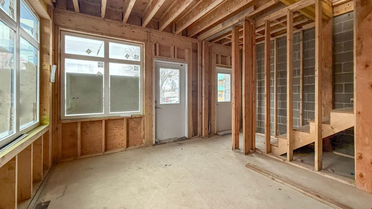 Now available! This newly built, two-level commercial unit