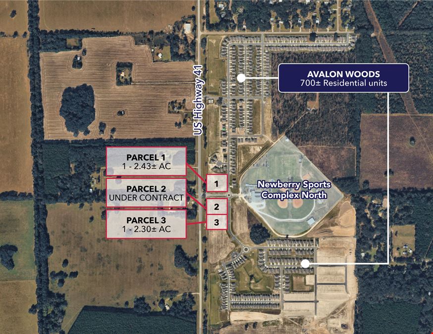 US Highway 41 Commercial Land | 1.0± - 6.64± Acres