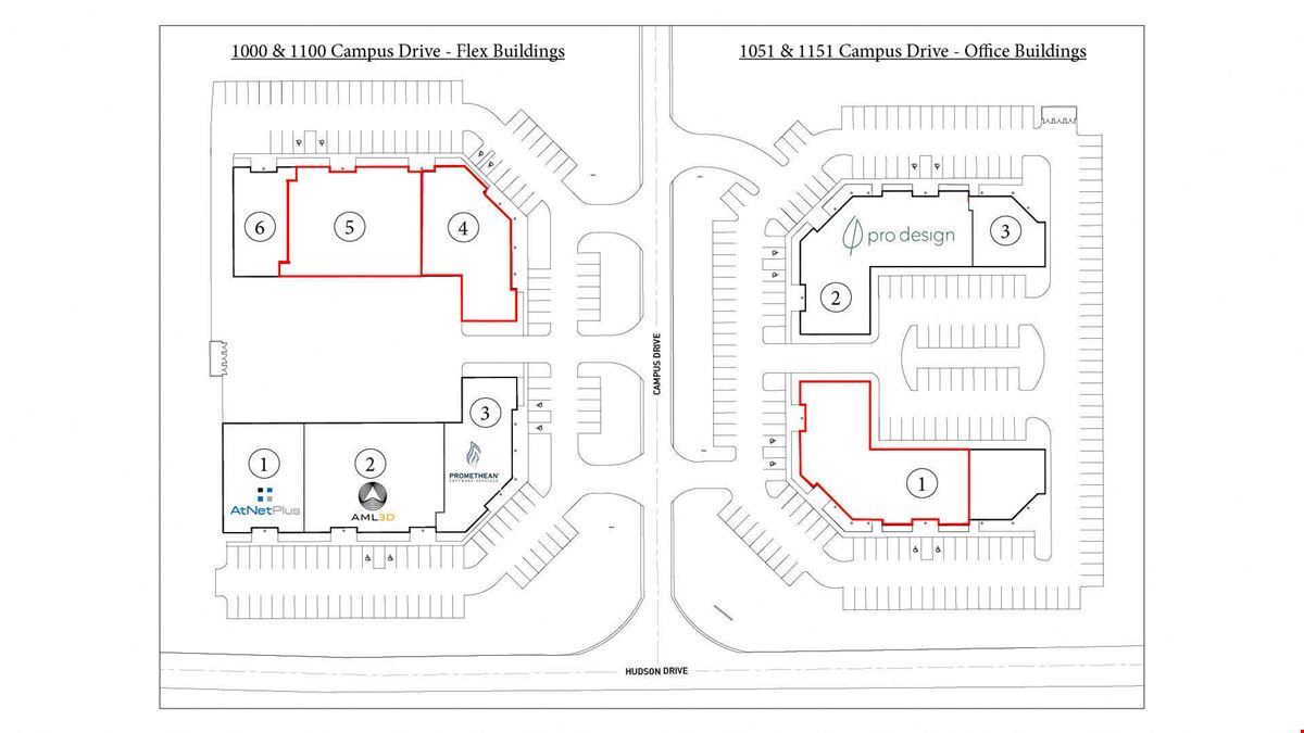 Campus Drive Office & Flex Buildings