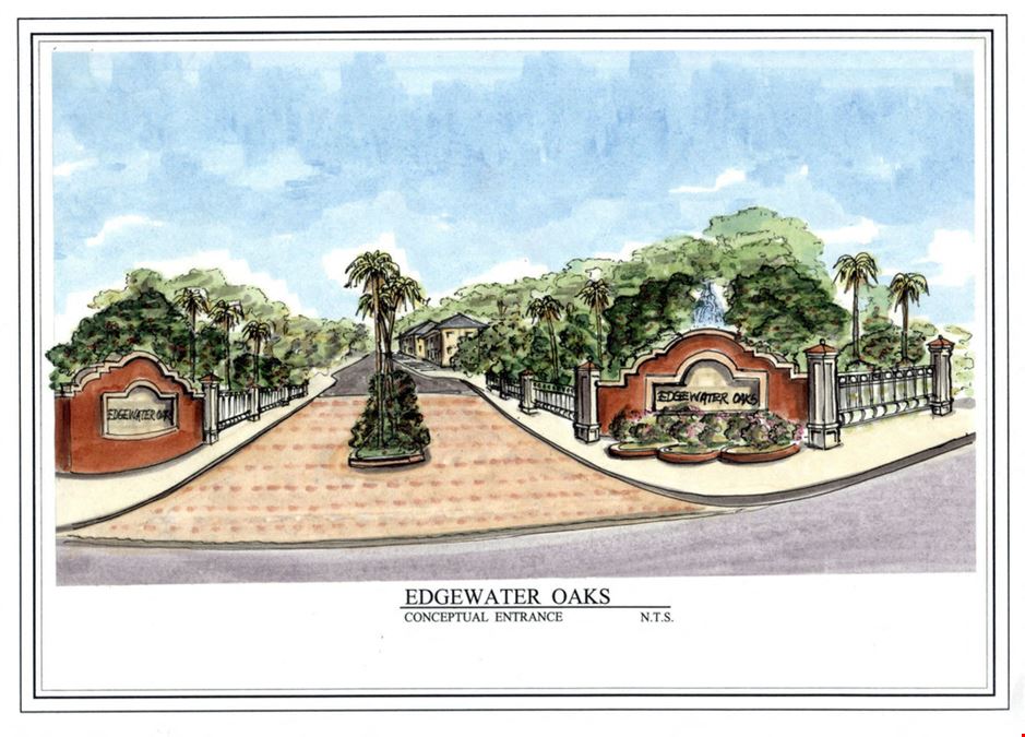 Edgewater Oaks, a residential development project