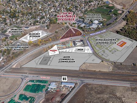 Preview of Retail space for Rent at Mesa Ridge Parkway and Syracuse Street - NWC