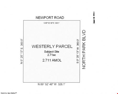 Preview of VacantLand space for Sale at 3118 Newport Rd