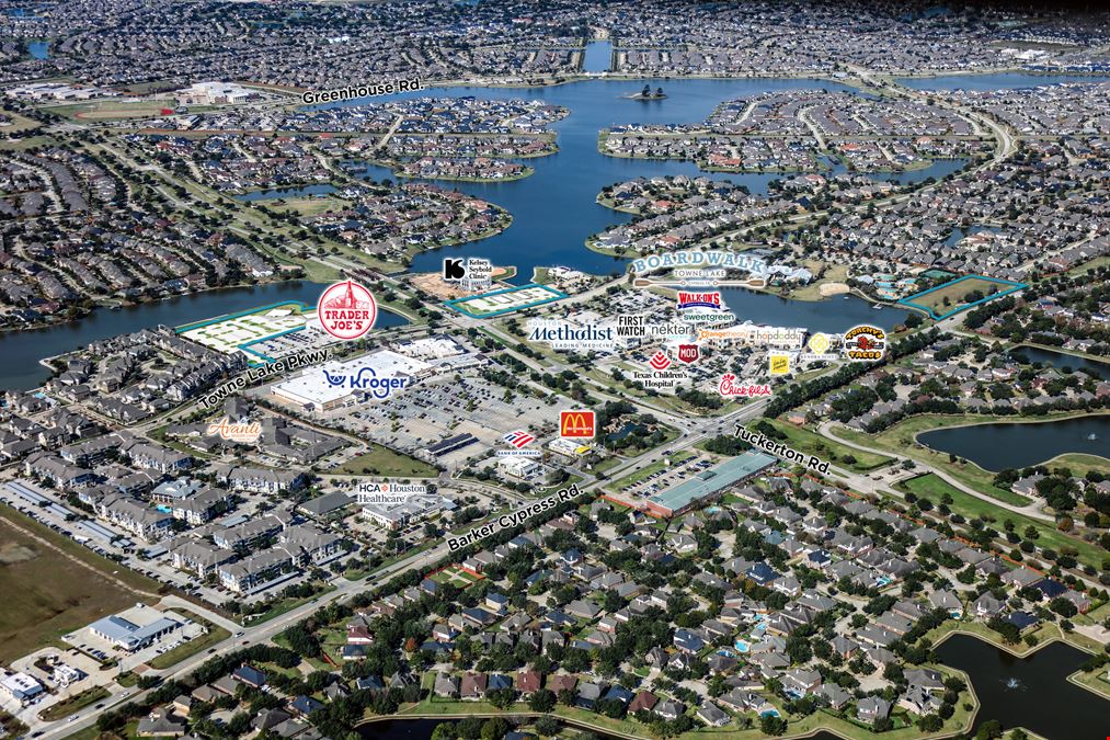 The Cove Final Pad Sites Adjacent to Boardwalk Towne Lake