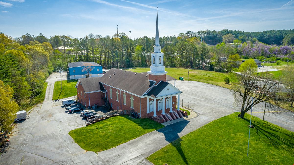 Church (Total 25,136 SF) with Athletic Facility on 6.27 Acres