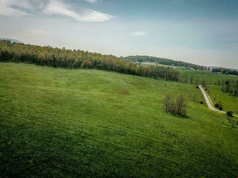 25 ACRE BUILDING LOT | PRIVATE COUNTRY SETTING IN BROADWAY