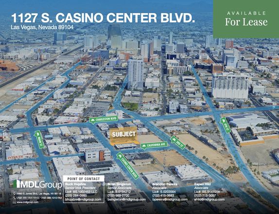 Preview of Retail space for Rent at 1127 S Casino Center Blvd