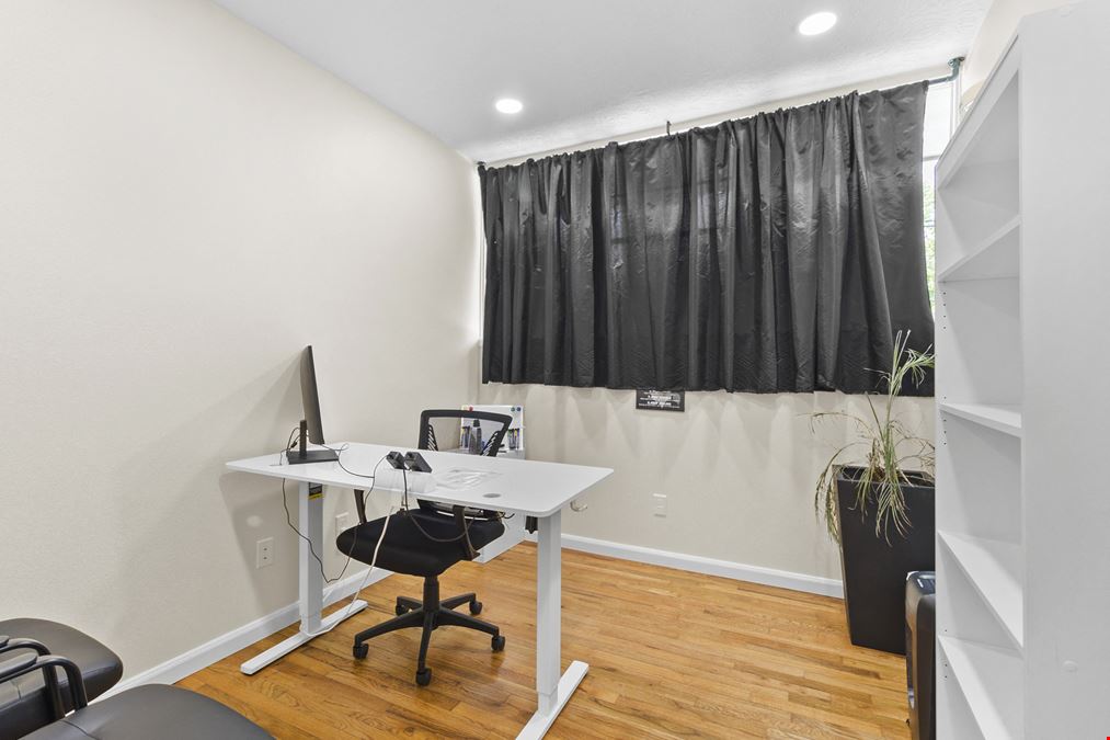 Versatile Mid-Century Office with Suites & Courtyard – Near Midtown & Texas A&M