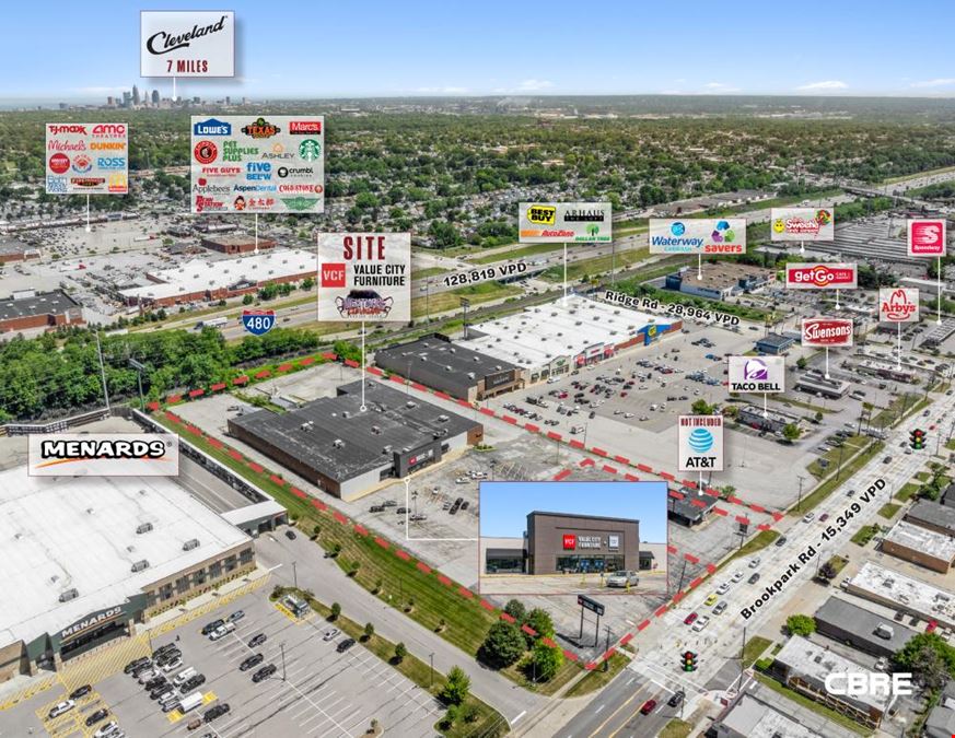 Brookridge Plaza | $297K NOI | Menard’s and Best Buy Shadow Anchored