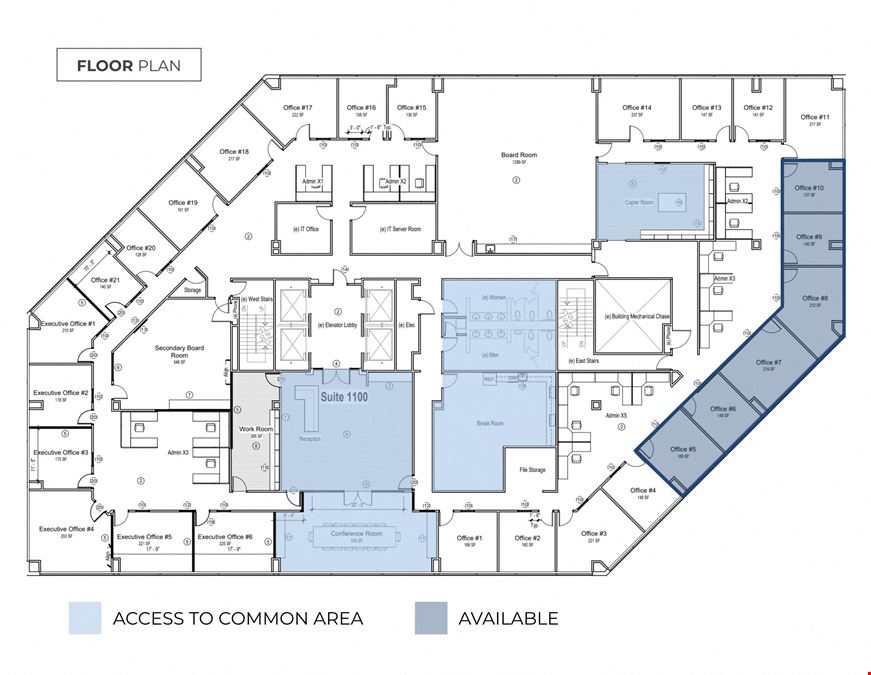 Sublease Spaces - Suite 1100