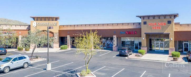 Retail Shop Space Available for Lease in Anthem Arizona