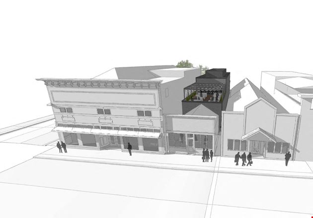 Preview of Restaurant space for Rent at 809 Main St