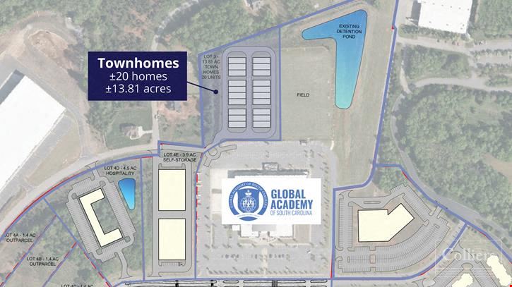 ±1-50 acres for Residential/Retail/Commercial Use