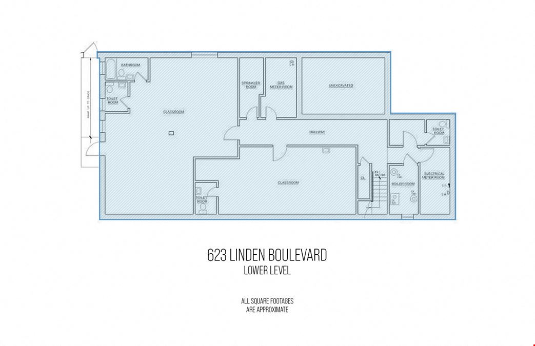 5,820 SF | 623 Linden Blvd | Built-out School For Lease