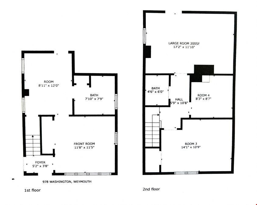 978 Washington Street, retail / office lease