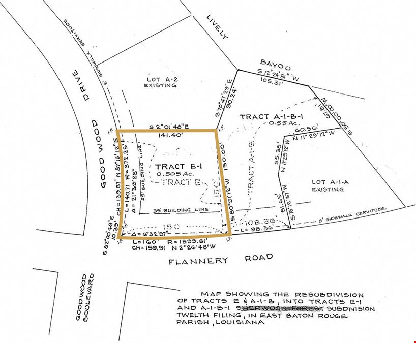 Signalized Corner Commercial Lot near Old Hammond Highway