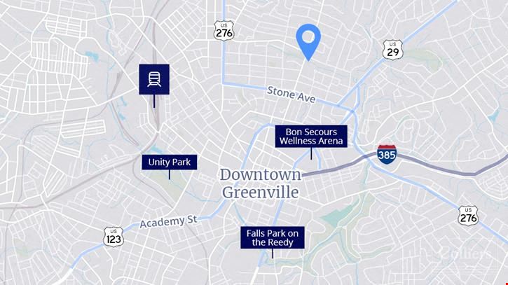 ±1.285 Acres for Ground Lease in Greenville, SC