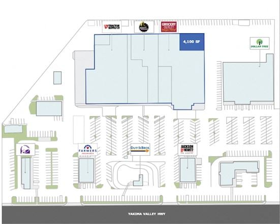 Preview of Retail space for Rent at 2600 Yakima Valley Hwy