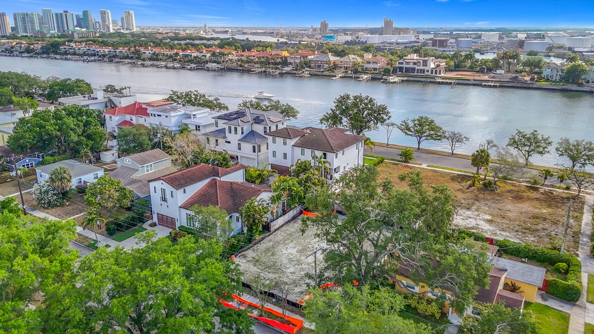 Davis Island Residential Lot with Permits in Hand