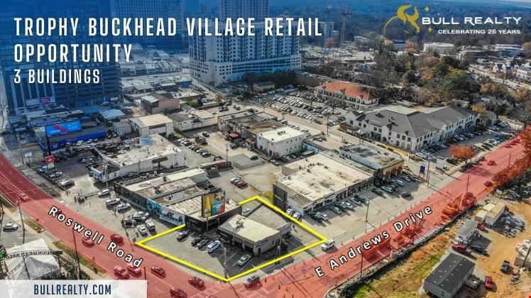 Preview of Retail space for Sale at 3236 and 3240 Roswell Rd and 18 East Andrews Dr NW