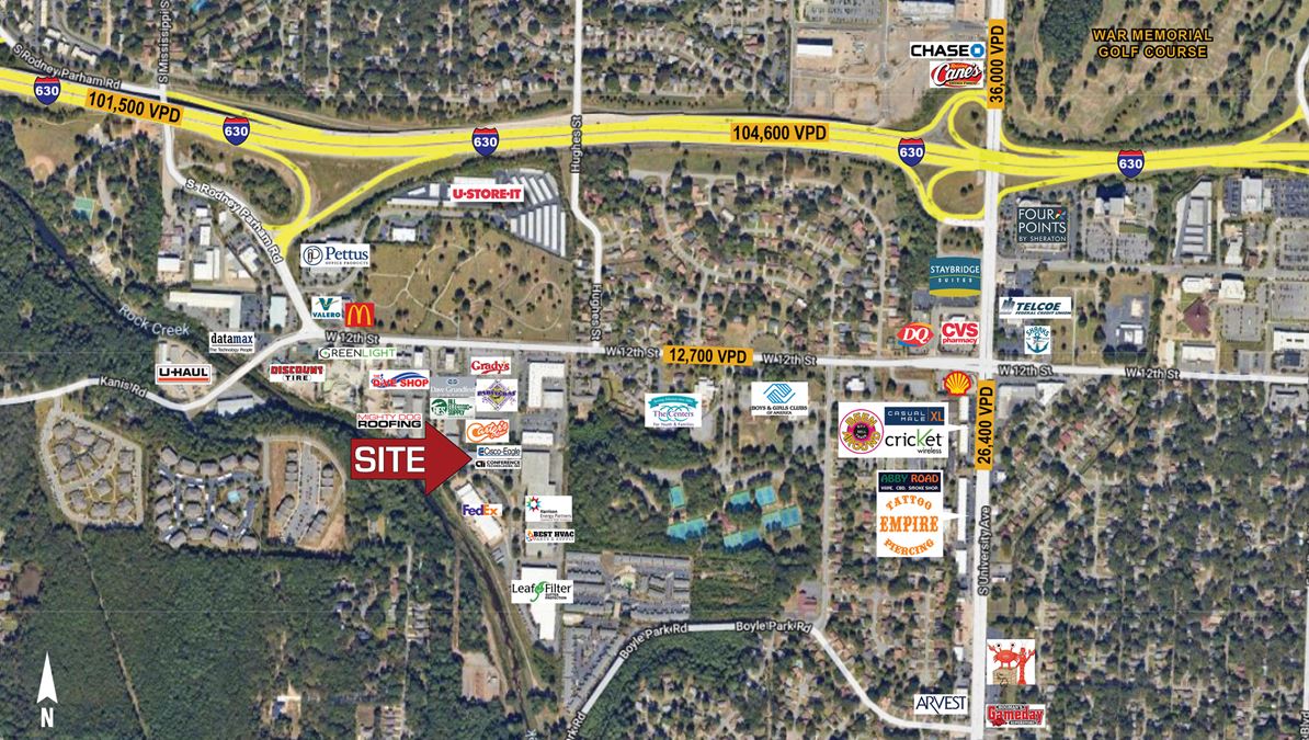 Flex/Warehouse Space for Lease in Little Rock for Lease