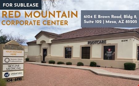 Preview of Office space for Rent at 6104 East Brown Road