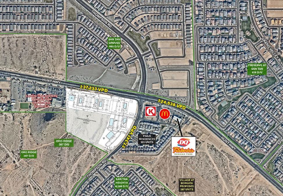 SWC | Thompson Rd & Hunt Highway